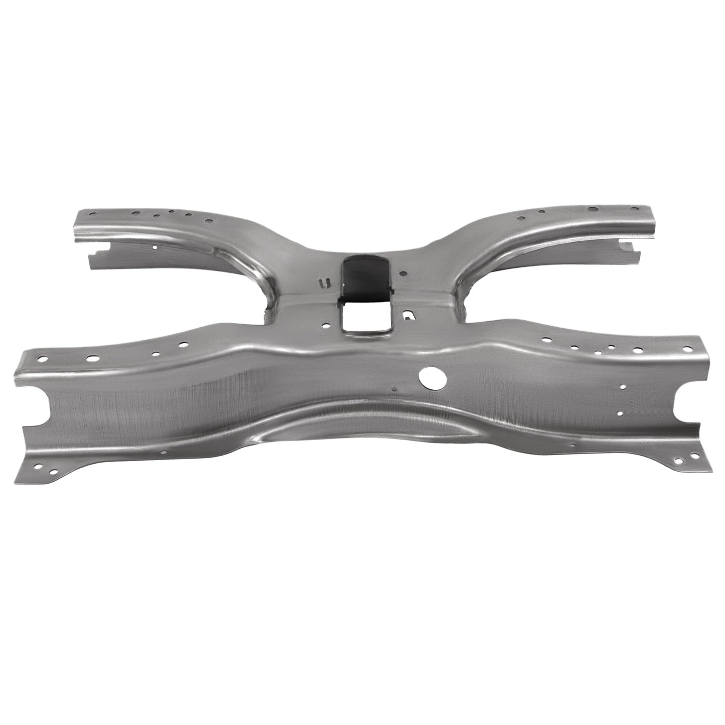 ALMULOO Spare Tire Frame Crossmember Compatible with 1999-2004 Ford F-250 F-350 Steel Spare Tire Carrier Support, Raw Finish