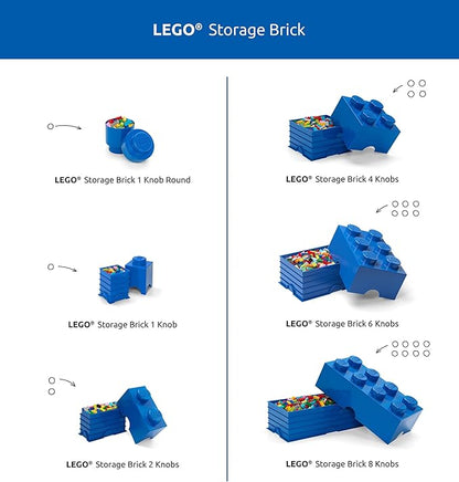 Room Copenhagen 8 LEGO Brick Box Bright Orange (40040660)