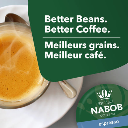 Tassimo Nabob Espresso Coffee - 14 T-discs for Tassimo Coffeemakers - Made in Canada