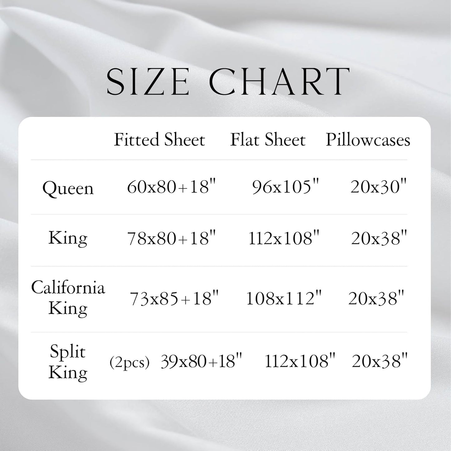 KARISSA MAE King Size Cooling Bamboo Viscose Sheet Set - 100% FSC Certified, Hypoallergenic, Sea Glass