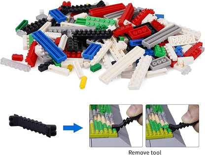 Micro Mini Blocks Football Stadium Series Model Mini Building Blocks Architecture Model Building kit (Camp NOU)