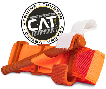 North American Rescue Range Trauma Kit (Hard Case) NAR First Aid Combat Gauze and C-A-T Tourniquet for Shooting Ranges, Firearms, Training, Hunters, NRA, Gun Safety (80-1907)