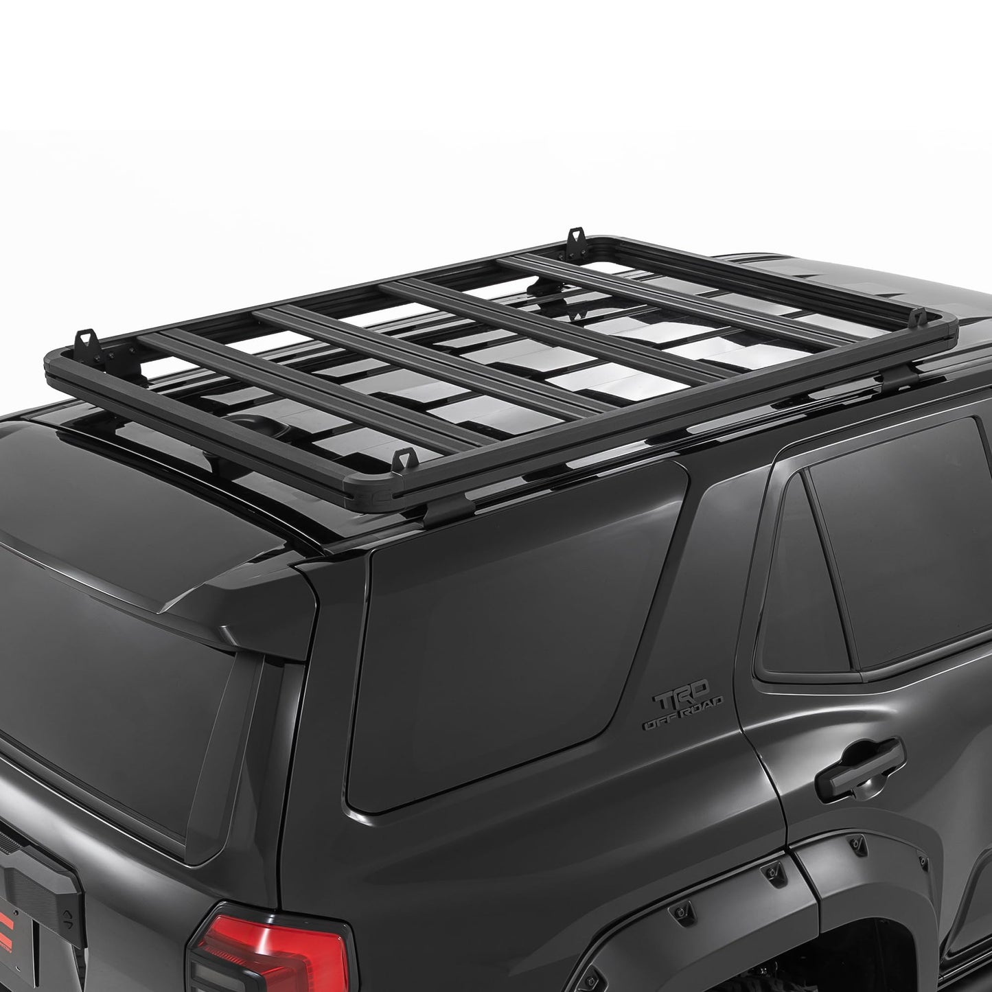Rough Country Roof Rack System for Toyota 4Runner (2025-2026) - Aluminum Overland Cargo Carrier with T-Slot Mounting System, Adjustable Cross Bars