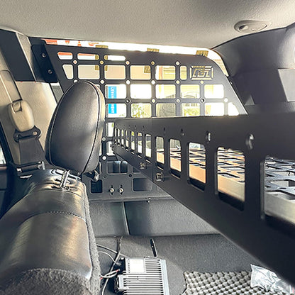 HIGH FLYING for Jeep Grand Cherokee (WJ) 1998-2004 Car Interior Modular Storage Molle Panel Luggage Storage Carrier Cargo Rack System Trunk Shelf (Side Panels+Trunk Shelf)