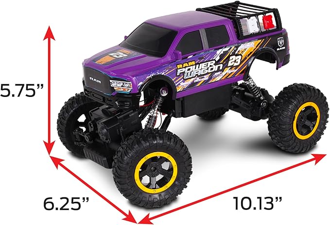 NKOK Ready to Run Mean Machines R/C Rock Crawler Ram 2500 Power Wagon