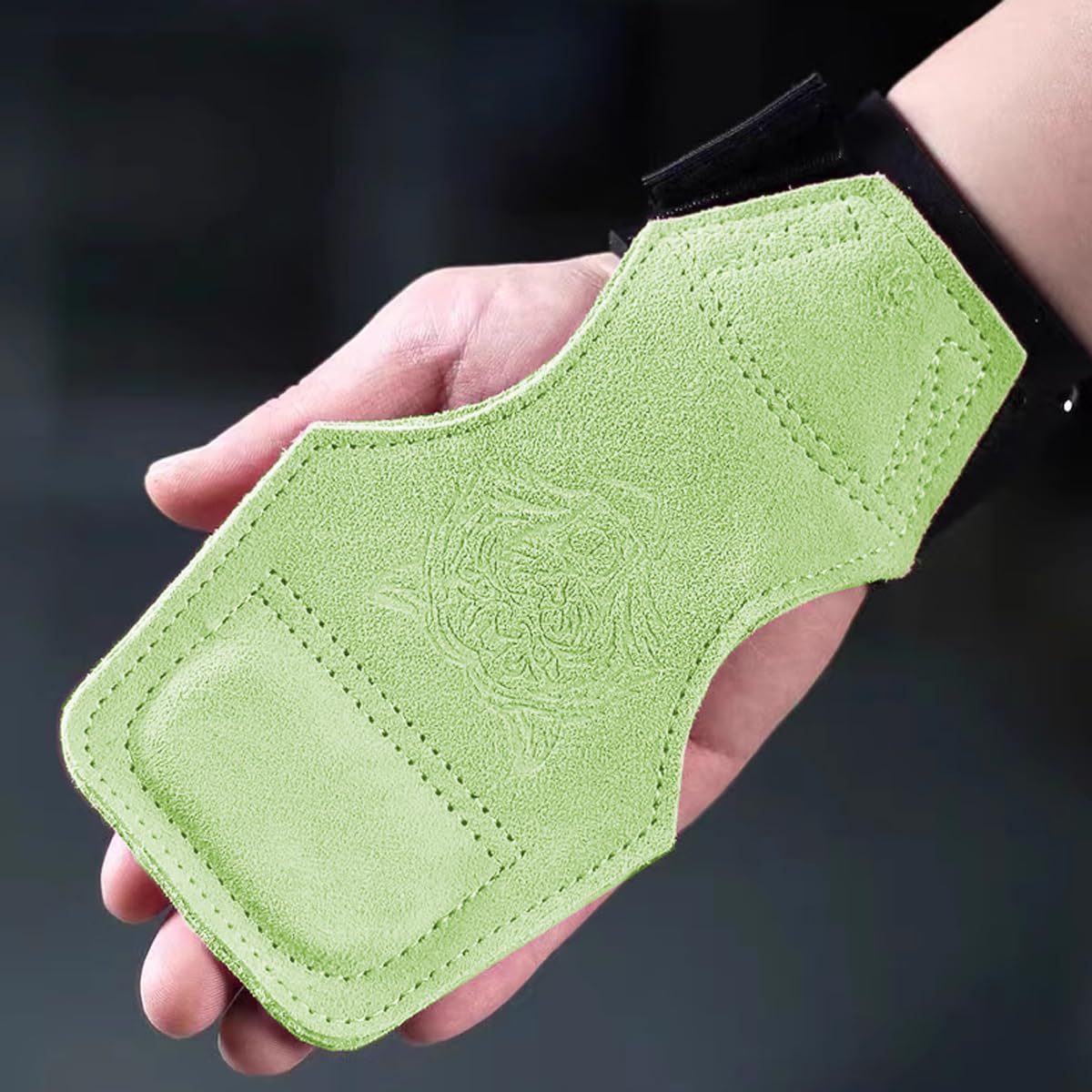 Wrist Straps for Weightlifting for Maximum Grip Support - Lifting Deadlift Strap & Weight Lifting Grips Gloves for Working Out Pull Up Deadlifting & Shrugs