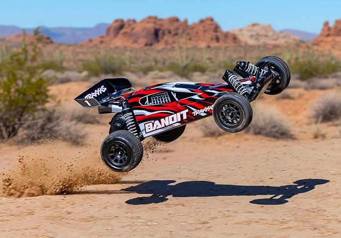 Traxxas Bandit XL-5 with Battery Red