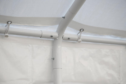 ShelterLogic SuperMax™ 18 x 40 x 11 ft White Canopy Enclosure Kit (Fr Rated - Frame And Canopy Sold Separately)