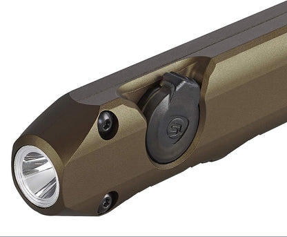 Streamlight 88811 Wedge 1,000-Lumen Max 300-Lumen Standard 1,200-Candela Flat Everyday Carry Flashlight, Includes USB-C Cable and Lanyard, Coyote