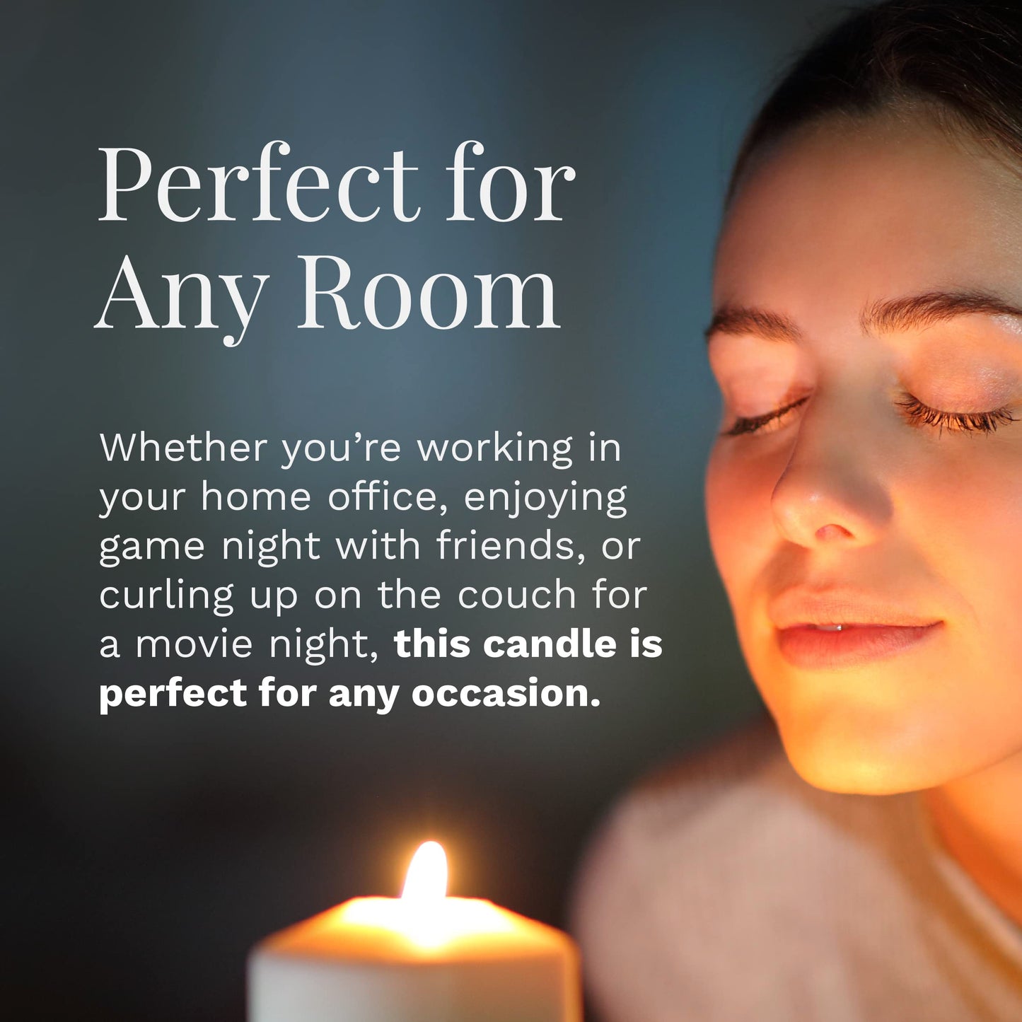 Candle-lite Scented Candles, Island Coconut Mahogany Fragrance, One 18 oz. Single-Wick Aromatherapy Candle with 110 Hours of Burn Time, White Color