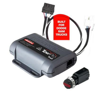 REDARC Tow-Pro Trail Kit Electric Trailer Brake Controller Kit for RAM 1500 DT, Off Road Dual Braking, Plug and Play Install, 12V/24V Compatible to Tow RV, Camper, Trailer, Boat