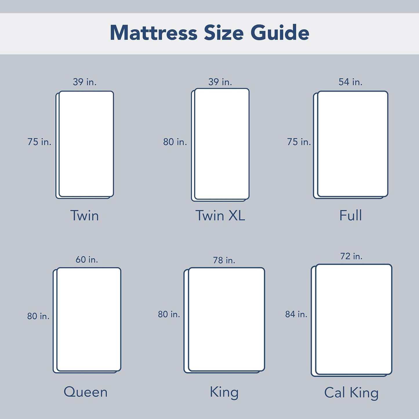 Serta Down Illusion Soft Hypoallergenic 2 inch Pillowtop Simple Fit Mattress Topper, Queen, White