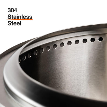 Solo Stove Ranger Amazon Exclusive Fire Pit Bundle | Portable & Smokeless | Includes Stand, Lid & Shelter | Ideal for 2–4 People | Stainless Steel, 15"x15", 22lbs