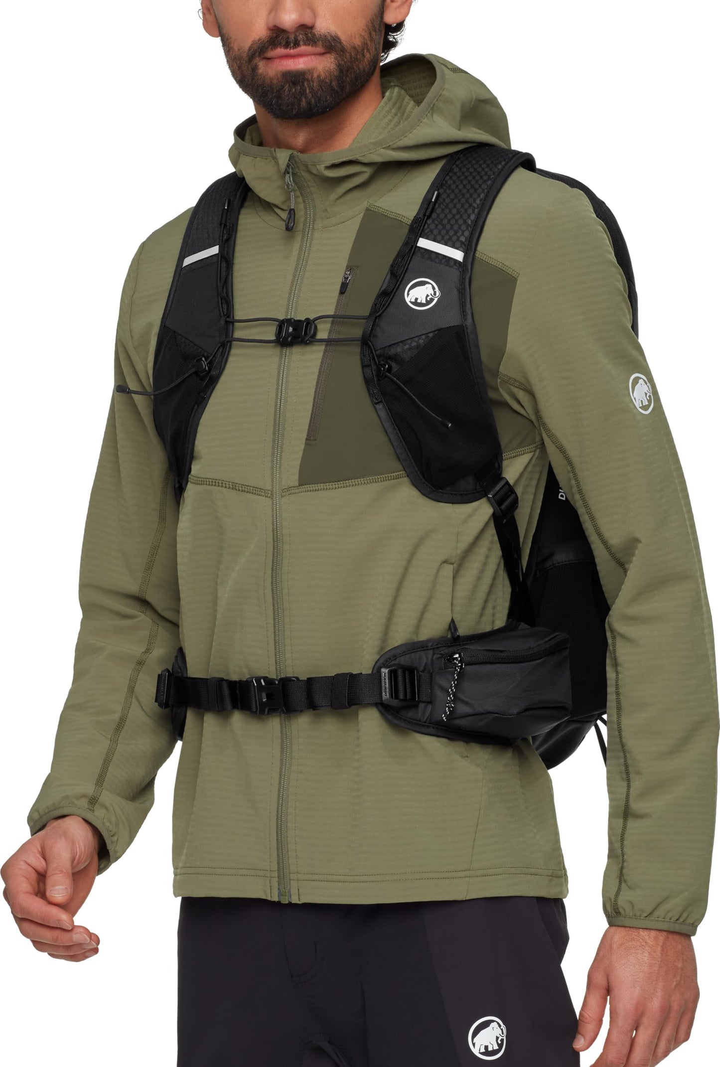 Mammut Ducan 22 – Unisex Outdoor Backpack for Hiking, Running, and Everyday Adventures, Black, 22L