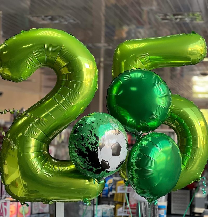 Light Green 4 Balloon, Number Balloons 40 Inch, 4th Birthday Decorations for Girls Four Large Numbers for Party Decor, Number 4 Balloon