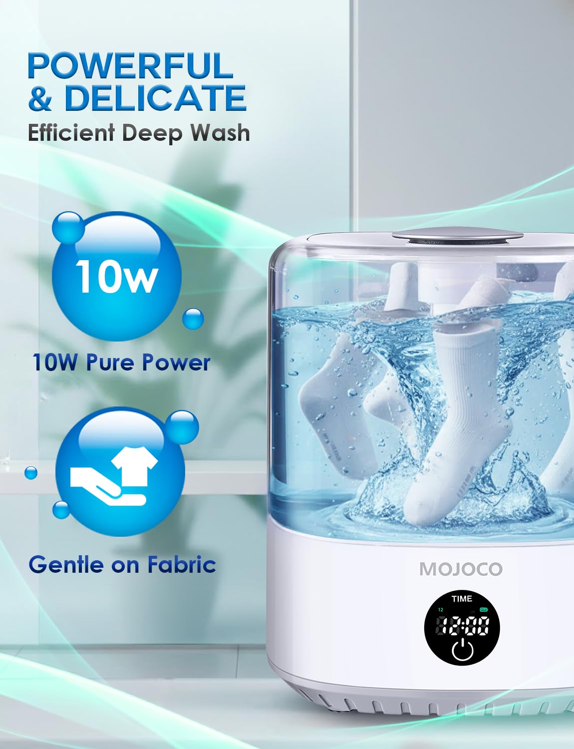 3L Battery-Operated Washing Machine & Mini Dryer for Apartments, Dorms, and Travel