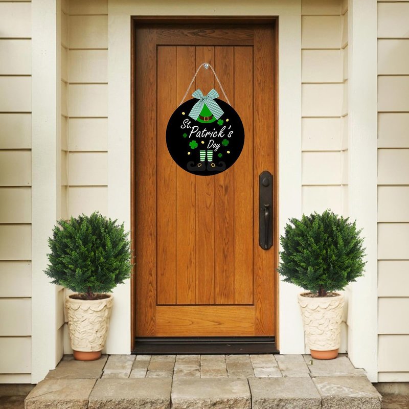 22''T Artificial Cedar Topiary Ball Tree 2 Pack, Outdoors Artificial Shrubs Faux Plants Uv Rated Perfect for Outdoor, Indoor - Easy to Install.