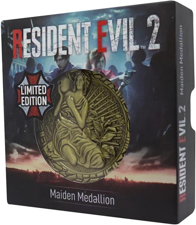 Fanattik Resident Evil 2 Limited Edition Replica Maiden Medallion
