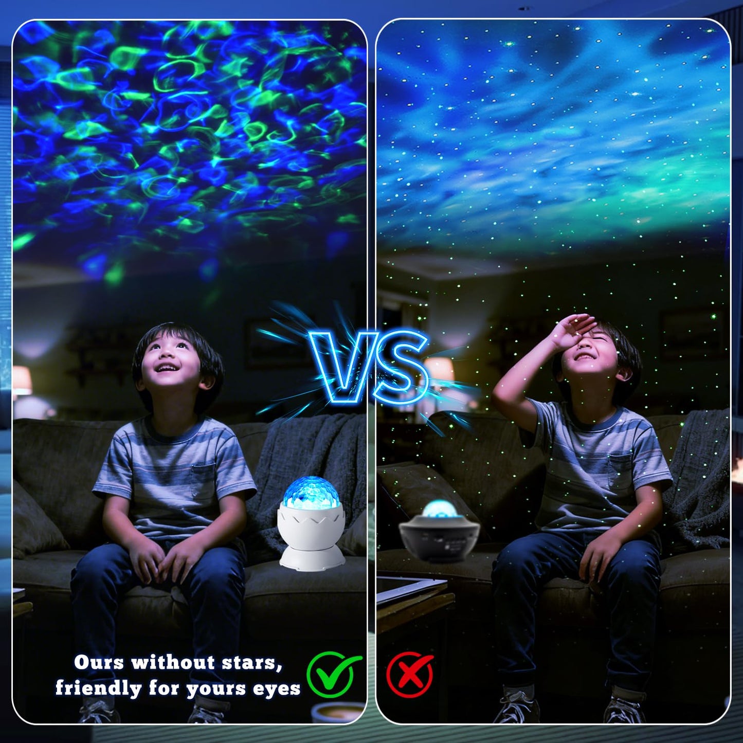 Star Projector, Galaxy Projector for Bedroom, Night Light for Kids, LED Nebula Lighting with Timer and Remote,Gift for Adults, Teens (Proyector de Galaxias para Habitación)