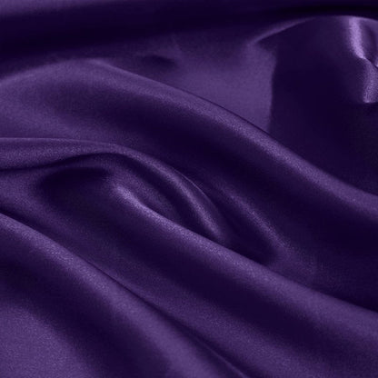 Horbaunal Purple Satin Tablecloth 60 x 102 Inches Rectangle Satin Table Cover Bright Silk Table Cloth Smooth Table Decoration for Wedding Party Banquet