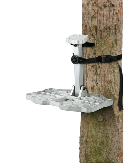 skiguard Hunting Saddle Platform, Lightweight Cast Aluminum Construction Saddle Hunting Platform, Reliable Hunting Platform, The Ultimate Hunting Platform for Saddle Hunters, 16.1"x12.2" Platform