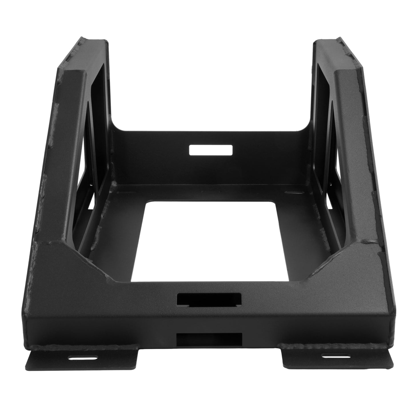 ALMULOO Adjustable Bed Mount Spare Tire Carrier for 2004-2024 Ford F-150, GMC Sierra, Chevy Silverado, Ram 1500, Toyota Tacoma & More Pickup Trucks - Fits 33" to 40" Tires - Heavy Duty Steel