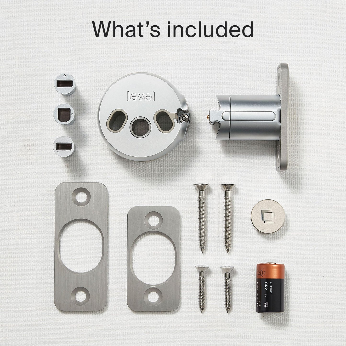 Level Bolt Smart Deadbolt - Make Your Lock Smart & Keep Your Existing Hardware and Keys - Keyless Entry via Level App (iOS & Android) - Works with Apple Home