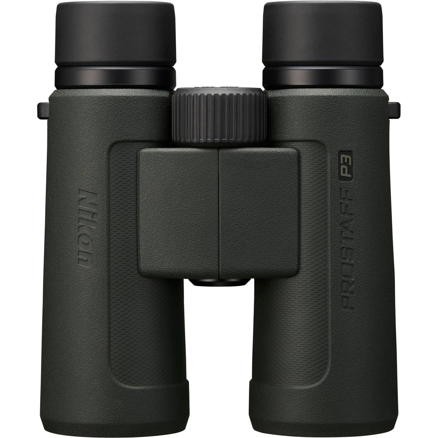 Nikon PROSTAFF P3 10x42 Binoculars 10x42 Compact Waterproof Outdoor Viewing Optics Bundle with LED Flashlight + Harness + Cleaning kit + Pro Sling Backpack + Floating Strap
