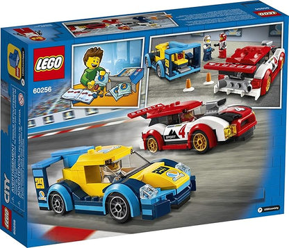 LEGO City Racing Cars 60256 Fun Buildable Toy for Kids (190 Pieces)