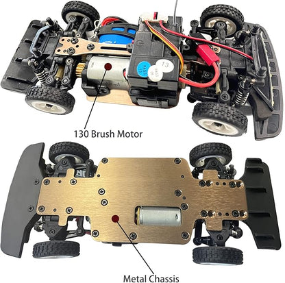 Wltoys K989 RC Drift Car 3pcs Upgraded 500mah Battery 1/28 RC Car 2.4G Remote Control Cars 4WD Tabletop Drift Rc Car 30km/h Mini Car for Kids Gifts