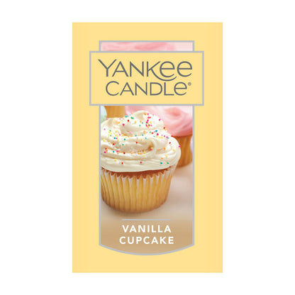 Yankee Candle Vanilla Cupcake Scented Classic 22oz Large Jar Single Wick Candle Over 110 Hours of Burn Time Ideal for Creating Relaxing Ambience