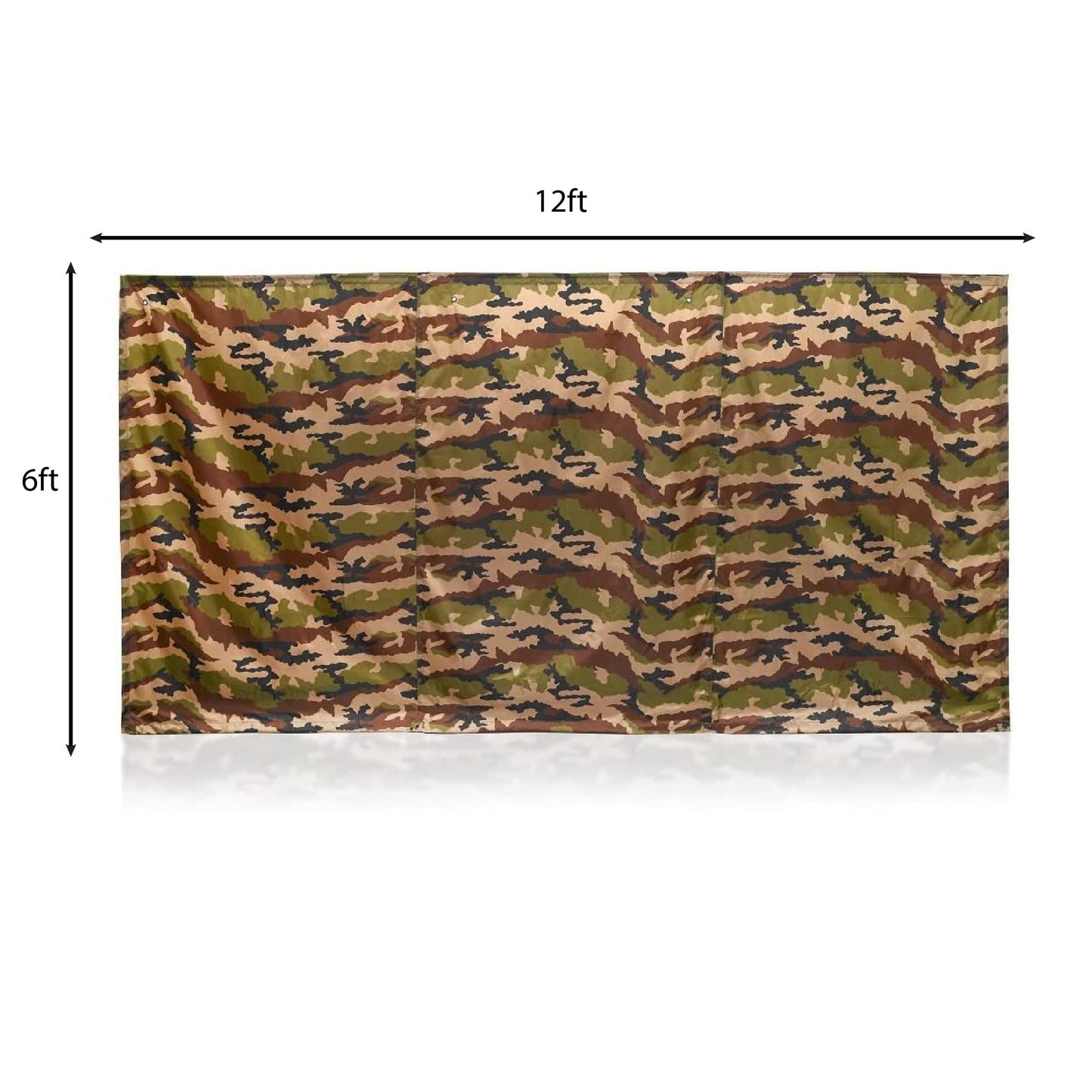 WallUp ODAC-WU5000-04 Instant Outdoor Privacy Screen - Camouflage