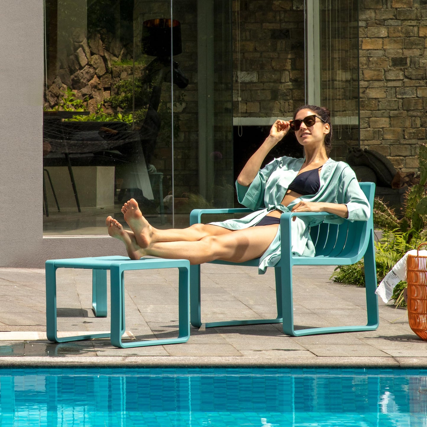 Werph Outdoor Patio Furniture Set, Patio Chairs with Outdoor Table, Front Porch Furniture Patio Chair with Balcony Furniture Bistro Table and Chair Set Outdoor Seating Set for Garden Poolside