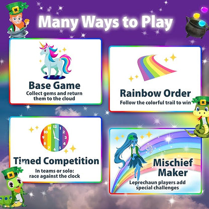 Hide and Seek Meets Rainbow Toys in “Protectors of The Rainbow” | Ages 4-10 | A Musical Treasure Hunt | Easter Egg Hunt &amp Glow in The Dark Game | Outdoor Toys | Unicorn &amp Leprechaun Theme