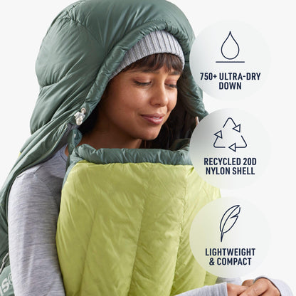 Sea to Summit Ascent Women's Down Sleeping Bag, 15-Degree, Regular