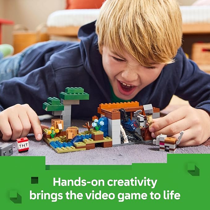 LEGO Minecraft The Armadillo Mine Expedition Toy Figures and Playset - Building Minecraft Toy for Kids Boys and Girls Ages 8+ - with Gaming Figures for Pretend Play - Gift Idea for Birthdays - 21269
