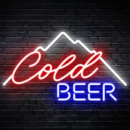 Kavaas Its 5 O'clock Somewhere Neon Sign, Neon Bar Signs for Home Bar Decor, Man Cave Pub Party - Best Gifts for Husband, Father, Birthday, Christmas