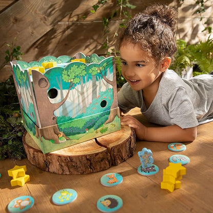 HABA My Very First Games: Forest Friends – 3D Matching &amp Memory Kids Games for Toddlers Ages 2+ Toddler Learning Toys Made in Germany