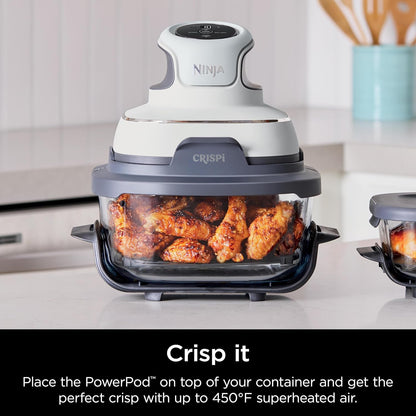 Ninja CleanCrisp™ 4-QT Glassware Container - Microwave & Dishwasher Safe, PFAS Free