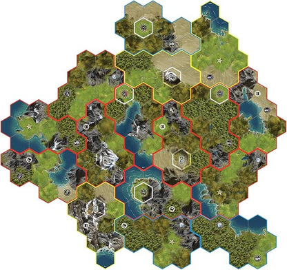 Asmodee Sid Meier's Civilization: A New Dawn Board Game - Rewrite History Your Way! Strategy Game for Kids &amp Adults  Ages 14+ 2-4 Players 1-2 Hour Playtime