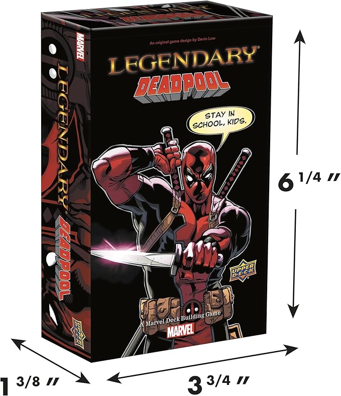 Legendary A Marvel Deck Building Deadpool Expansion Board Game