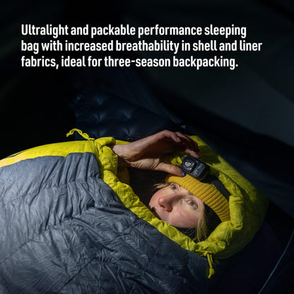 Sea to Summit Spark Women's Ultralight Down Sleeping Bag, 15-Degree, Long