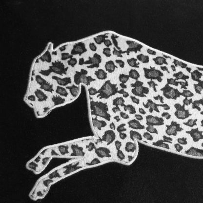 Juicy Couture – Decorative Accent Pillow Velvet Safari Leopard Premium Reversible Throw Pillow Living Room and Bedroom Décor Measures 14" x 24" Cheetah on White