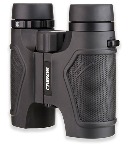 Carson 3D ED Series 8x32mm High Definition Compact and Waterproof Binoculars with ED Glass, Black (TD-832ED)