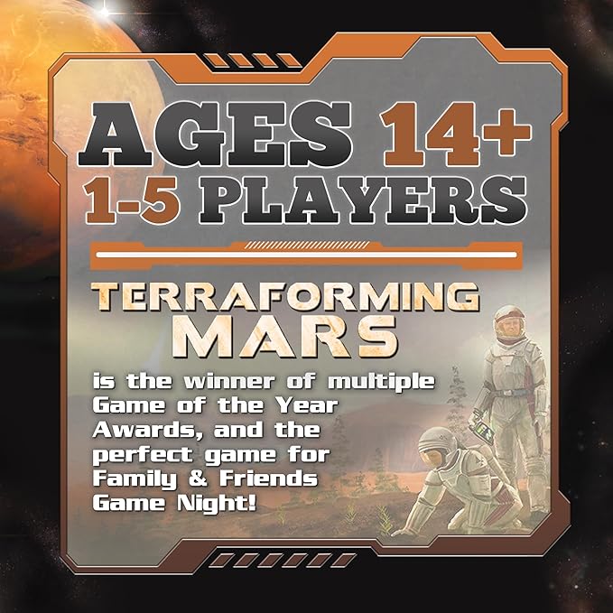 Indie Boards and Cards Terraforming Mars Board Game Multicolor (6005SG)