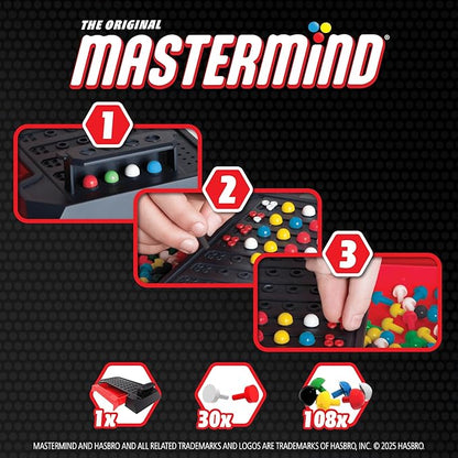 Goliath - Mastermind Classic Game for 2 Persons Board Game from 8 Years Classic Board Game for the Game Collection Strategic Game for Children and Adults