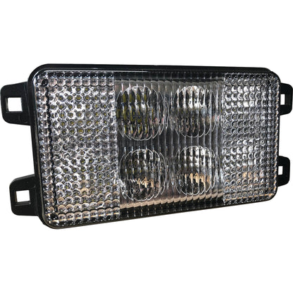 TIGERLIGHTS TL5100 LED Headlight 12V Compatible With/Replacement For John Deere 1025R, 1026R, 2025R, 2027R, 2032R, 2036R, 2038R, 2320, 2520 Flood/Spot Combo Off-Road Light