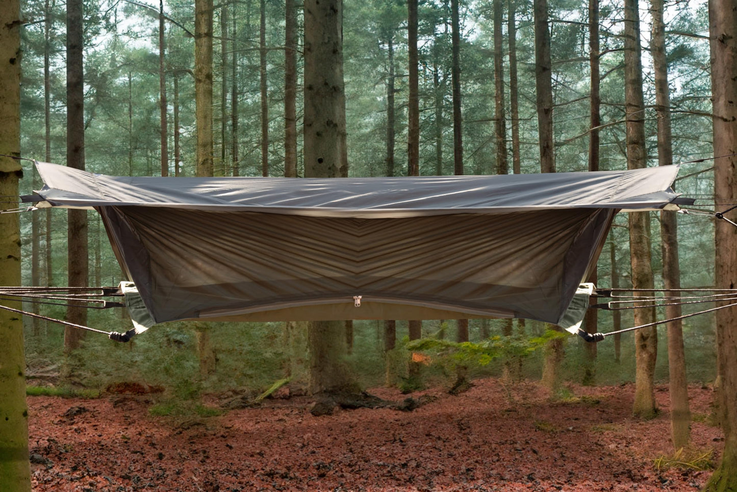 Rothco Jungle Hammock with Mosquito Net and Rain Fly Roof – Portable and Lightweight – Great for Camping, Backpacking, and More