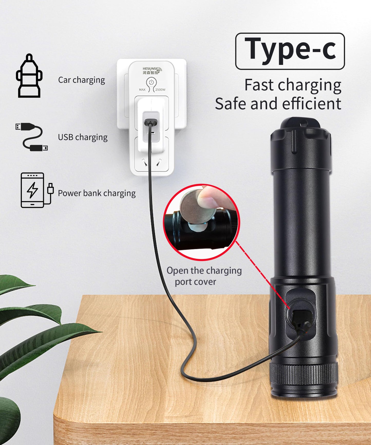 ITFGIMOK Super Bright Dive Light, IP68 Waterproof Flashlight with 3 Adjustable Beams (3° Spot/24° Flood/72° Wide), for Underwater Photography, Macro Video, Night Diving
