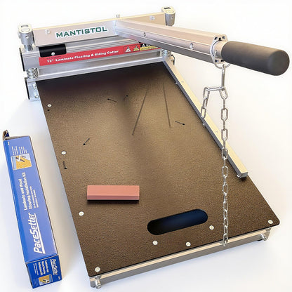 13" Pro Laminate/Vinyl Floor Cutter with Floor Installation Kit, 15°/30°/ 45° Instant Cuts in One Step, Cuts Laminate Floor, Engineer Wood, LVP/T, VCT, SPC, LSPC, VSPC, ABC, WPC & More; Best Buy !